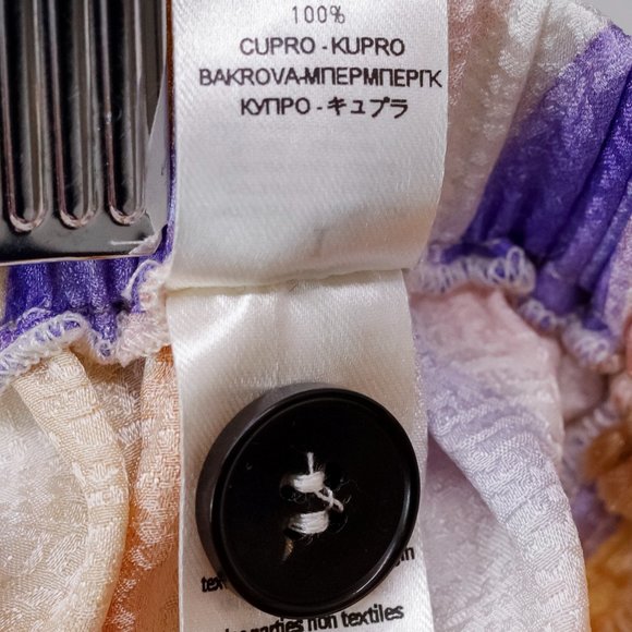 Forte_Forte 6293 Panarea Printed Silk Pant - Picture 13 of 14